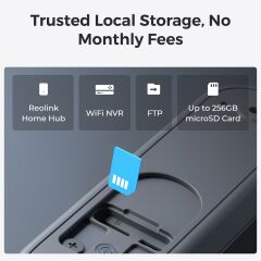 Reolink AI destekli Görüntülü Kapı Zili